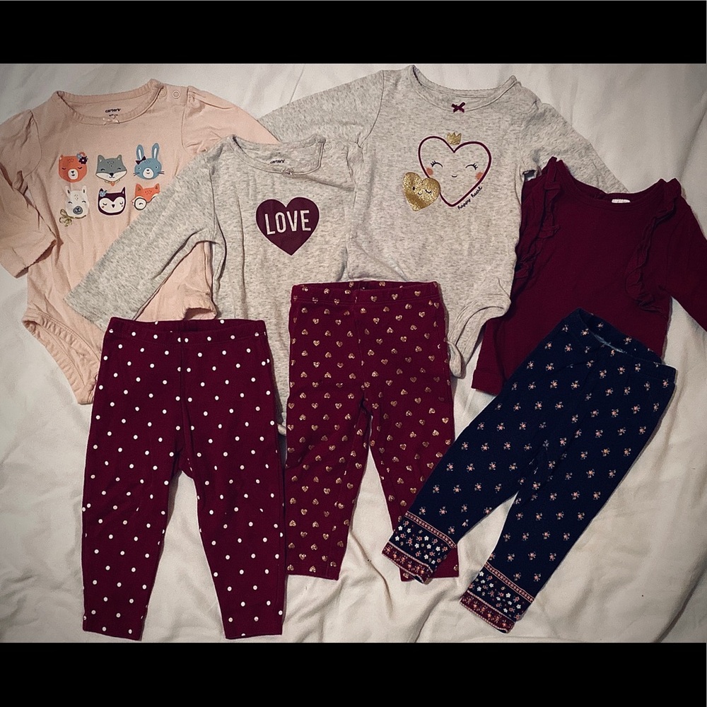 7 piece (3 sets) Carter’s Bundle